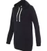Independent Trading Co. PRM65DRS Women's Hoodie Dr Black side view