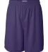Badger 4107 B-Dry Core Shorts Purple front view