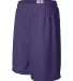 Badger 4107 B-Dry Core Shorts Purple side view