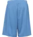 Badger 4107 B-Dry Core Shorts Columbia Blue back view