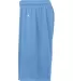 Badger 4107 B-Dry Core Shorts Columbia Blue side view
