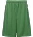 Badger 4107 B-Dry Core Shorts Kelly front view