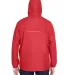 88189 Ash City - Core 365 Men's Brisk Insulated Ja CLASSIC RED back view