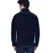 88190T Ash City - Core 365 Men's Tall Journey Flee CLASSIC NAVY back view