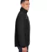 88224 Ash City - Core 365 Men's Profile Fleece-Lin BLACK side view