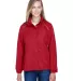78224 Ash City - Core 365 Ladies' Profile Fleece-L CLASSIC RED front view