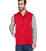 CE701 Ash City - Core 365 Men's Cruise Two-Layer F CLASSIC RED front view