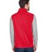 CE701 Ash City - Core 365 Men's Cruise Two-Layer F CLASSIC RED back view