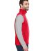 CE701 Ash City - Core 365 Men's Cruise Two-Layer F CLASSIC RED side view