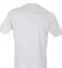 0206 Tultex Mens Fine Jersey V-Neck Tee White back view