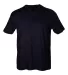 Tultex 0206 Mens Fine Jersey V-Neck Tee in Black front view