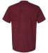1800 Next Level Men's Ideal Short-Sleeve Crew Tee in Maroon back view