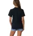 1800 Next Level Men's Ideal Short-Sleeve Crew Tee in Midnight navy back view