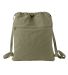  Authentic Pigment 1901 14 oz. Pigment-Dyed Canvas in Khaki green front view