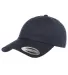 6245CM Yupoong Dad Hat Unstructured 6 Panel in Navy front view