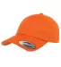 6245CM Yupoong Dad Hat Unstructured 6 Panel in Orange front view