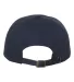 6245CM Yupoong Dad Hat Unstructured 6 Panel in Navy back view