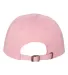 6245CM Yupoong Dad Hat Unstructured 6 Panel in Pink back view