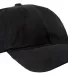 Port & Company CP77 Brushed Twill Dad Hat  Black front view