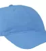 Port & Company CP77 Brushed Twill Dad Hat  Carolina Blue front view