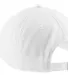 Port & Company CP77 Brushed Twill Dad Hat  White back view