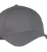 Port & Company CP80 Six-Panel Twill Cap Charcoal front view