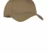 Port & Company CP80 Six-Panel Twill Cap Coyote Brown front view