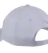 Port & Company CP80 Six-Panel Twill Cap Silver back view