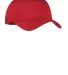 Port & Company CP80 Six-Panel Twill Cap True Red front view