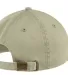Port & Company CP83 Pigment-Dyed Dad Hat   Khaki/Black back view
