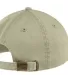 Port & Company CP83 Pigment-Dyed Dad Hat   Khaki/Charcoal back view