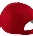 Port & Company CP86 Five-Panel Twill Cap Red back view