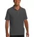 Port & Company KP150 Ring Spun Pique Polo  Charcoal front view