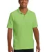 Port & Company KP150 Ring Spun Pique Polo  Lime front view