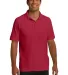 Port & Company KP150 Ring Spun Pique Polo  Red front view