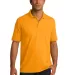 Port & Company KP55 Jersey Knit Polo Gold front view