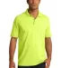 Port & Company KP55 Jersey Knit Polo Safety Green front view
