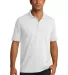 Port & Company KP55 Jersey Knit Polo White front view