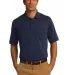 Port & Company KP55P Jersey Knit Pocket Polo Deep Navy front view