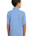 Port & Company KP55Y Youth 5.5-Ounce Jersey Knit P Light Blue back view