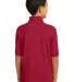 Port & Company KP55Y Youth 5.5-Ounce Jersey Knit P Red back view