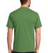 Port & Company PC61T Tall Essential T-Shirt in Dill green back view