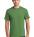 Port & Company PC61T Tall Essential T-Shirt in Dill green front view