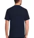 Port & Company PC61T Tall Essential T-Shirt Deep Navy back view