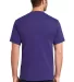 Port & Company PC61T Tall Essential T-Shirt Purple back view