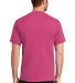 Port & Company PC61T Tall Essential T-Shirt Sangria back view