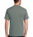 Port & Company PC61T Tall Essential T-Shirt Stonewshd Grn back view