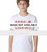 Sleigh-In-It Kids Printed Holiday Tee White front view
