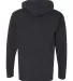 Comfort Colors 4900 Garment Dyed Hooded Long Sleev Black back view