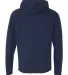 Comfort Colors 4900 Garment Dyed Hooded Long Sleev True Navy back view